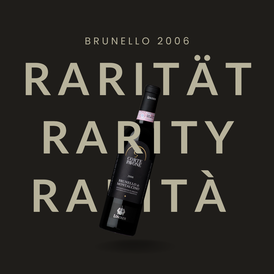 RARITÄT - Brunello di Montalcino 2006