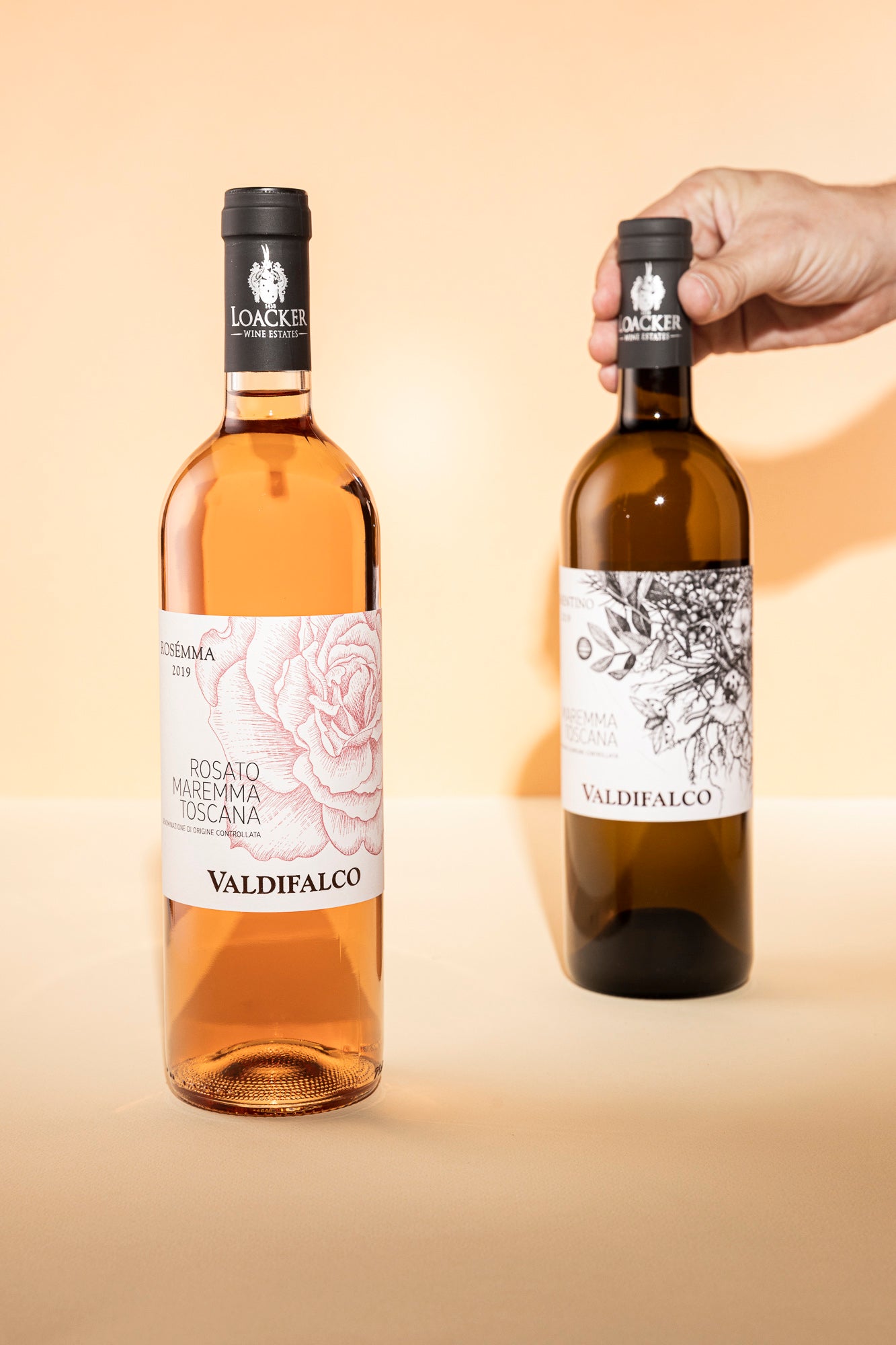 frische biologische toskanische weine