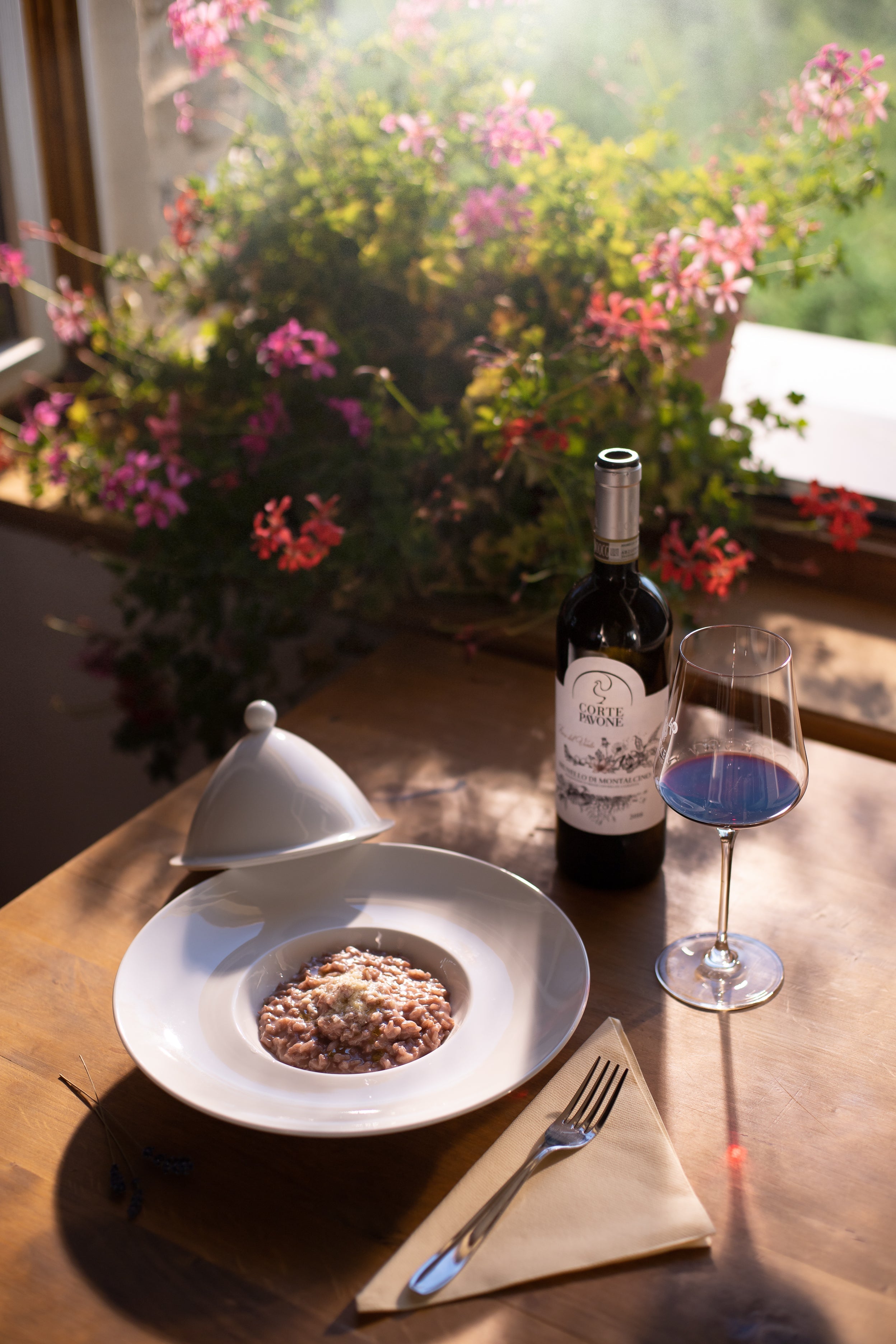 Brunello Fiore del Vento Essensbegleiter