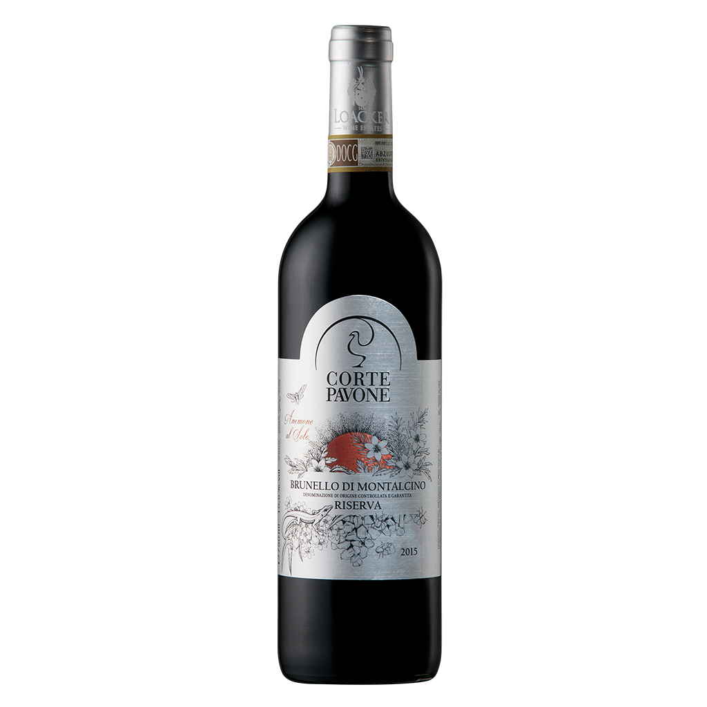 Brunello Anemone al sole Riserva corte pavone